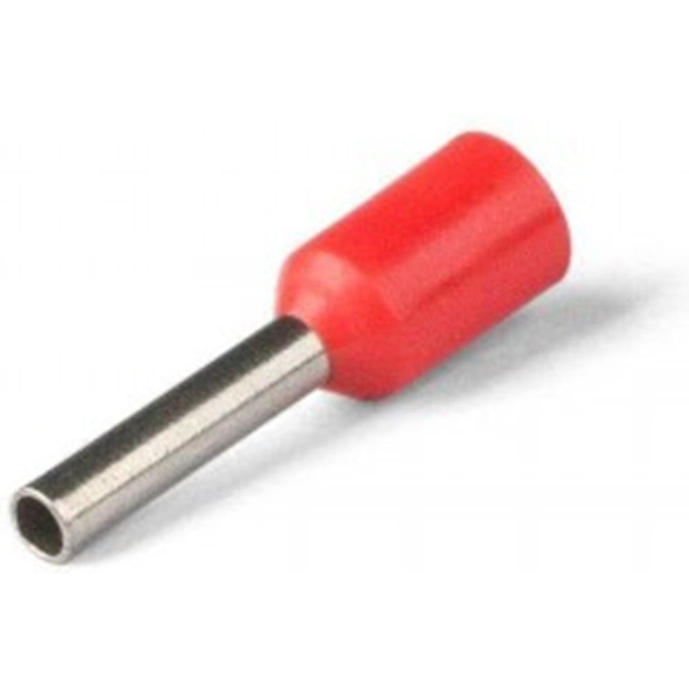 Изображение товара Кабельные втулочные наконечники изолированные из меди 6мм2 герметичные желтые 100 шт E6012.1