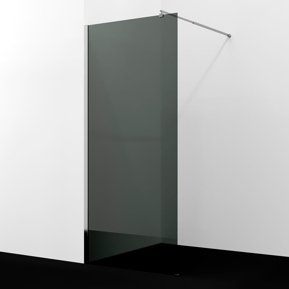 Изображение товара Душевая перегородка WasserKraft Rur 30W44-TG безопасное стекло стильный хром