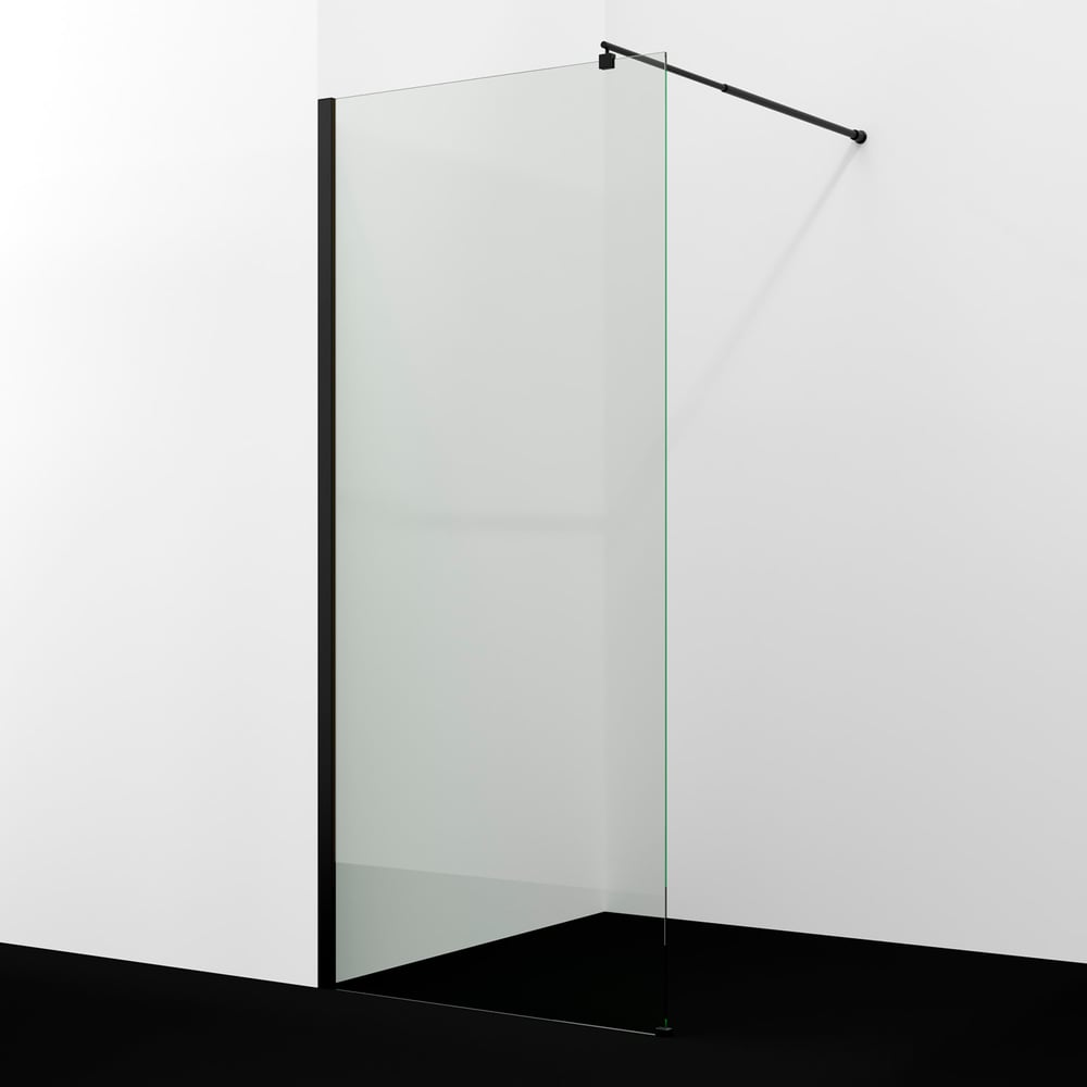 Изображение товара Душевая перегородка WasserKraft Rur 30W46MB прозрачная анодированный алюминий