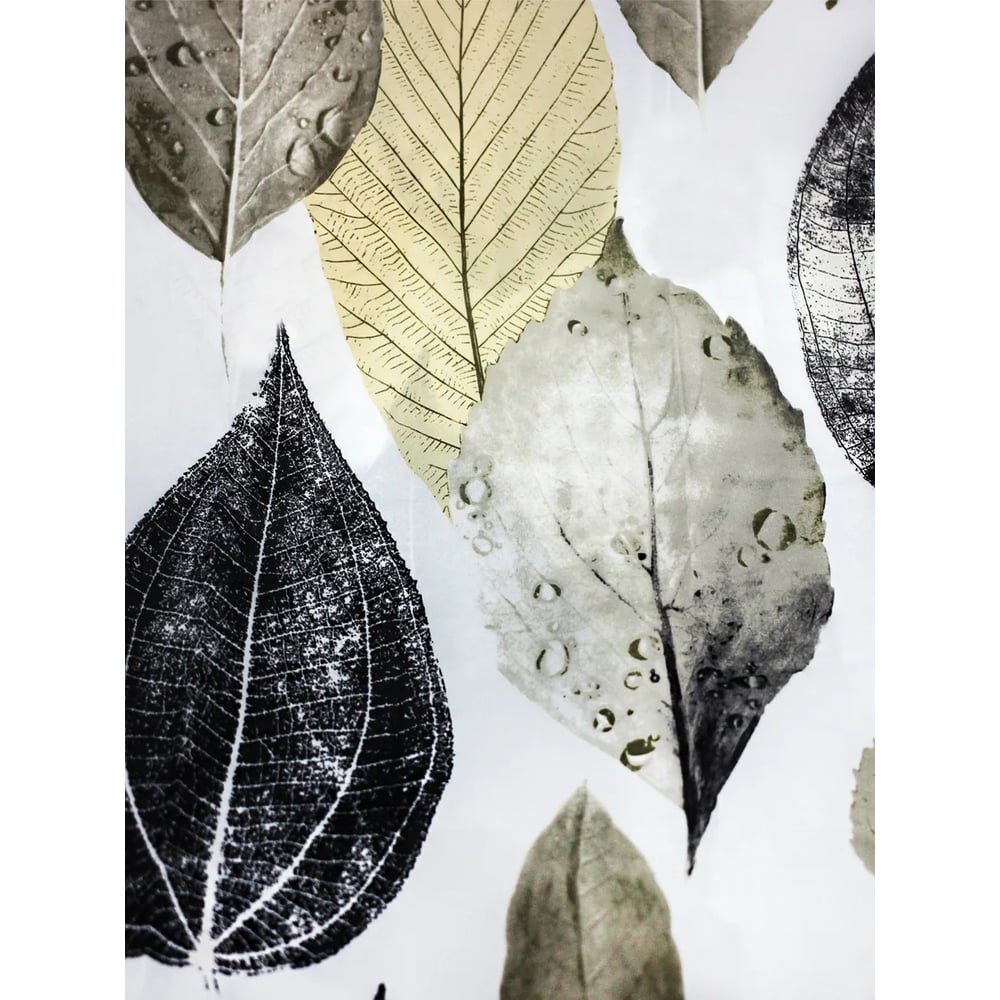 Изображение товара Штора для ванной комнаты Bath Plus 180х180 LEAF STORY серо-бежевый водоотталкивающая