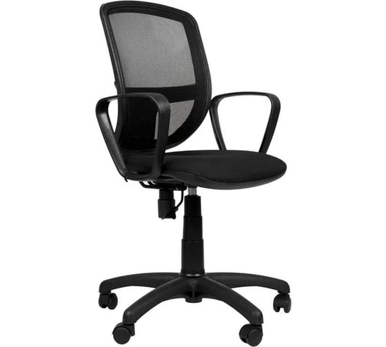 Изображение товара Кресло офисное ОФИСМАГ Betta, ткань, черное C11, ш/к 12283 533310