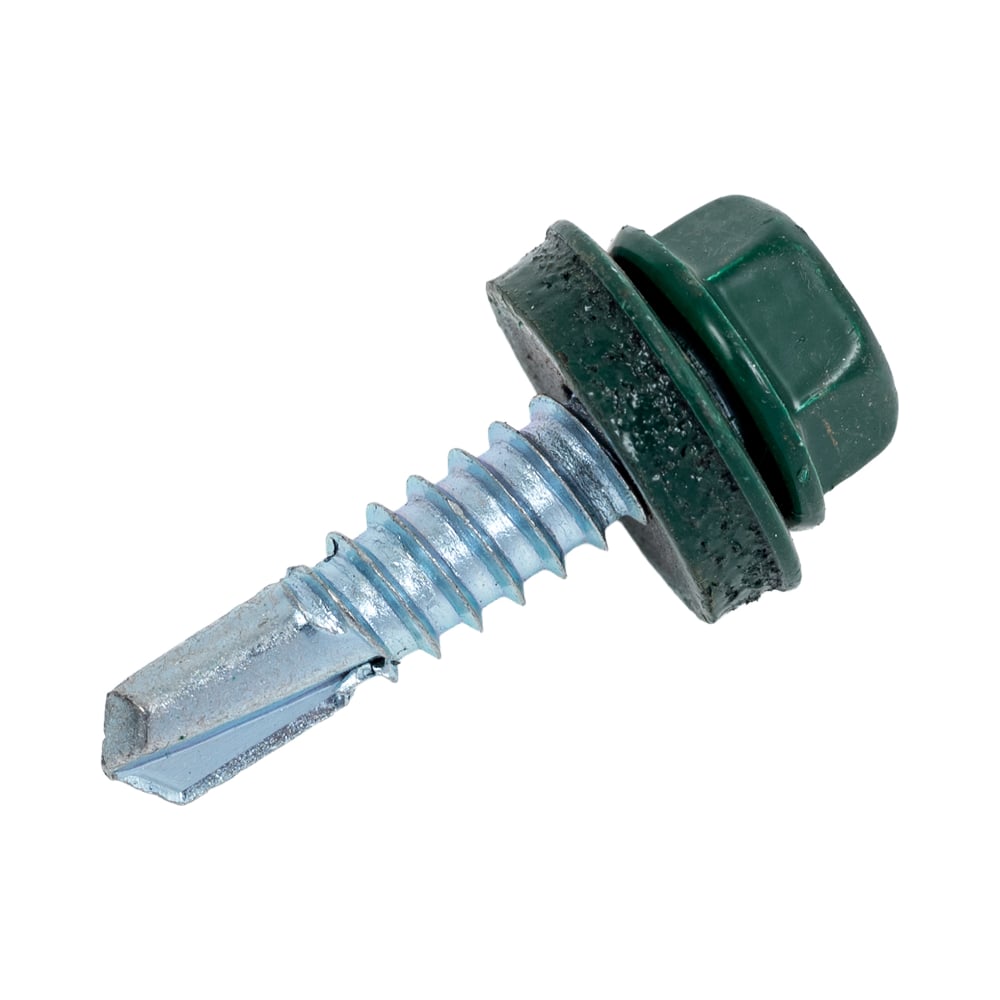 Изображение товара Кровельные саморезы Госкреп КРС RAL6005, 6,3х25мм, 80 шт