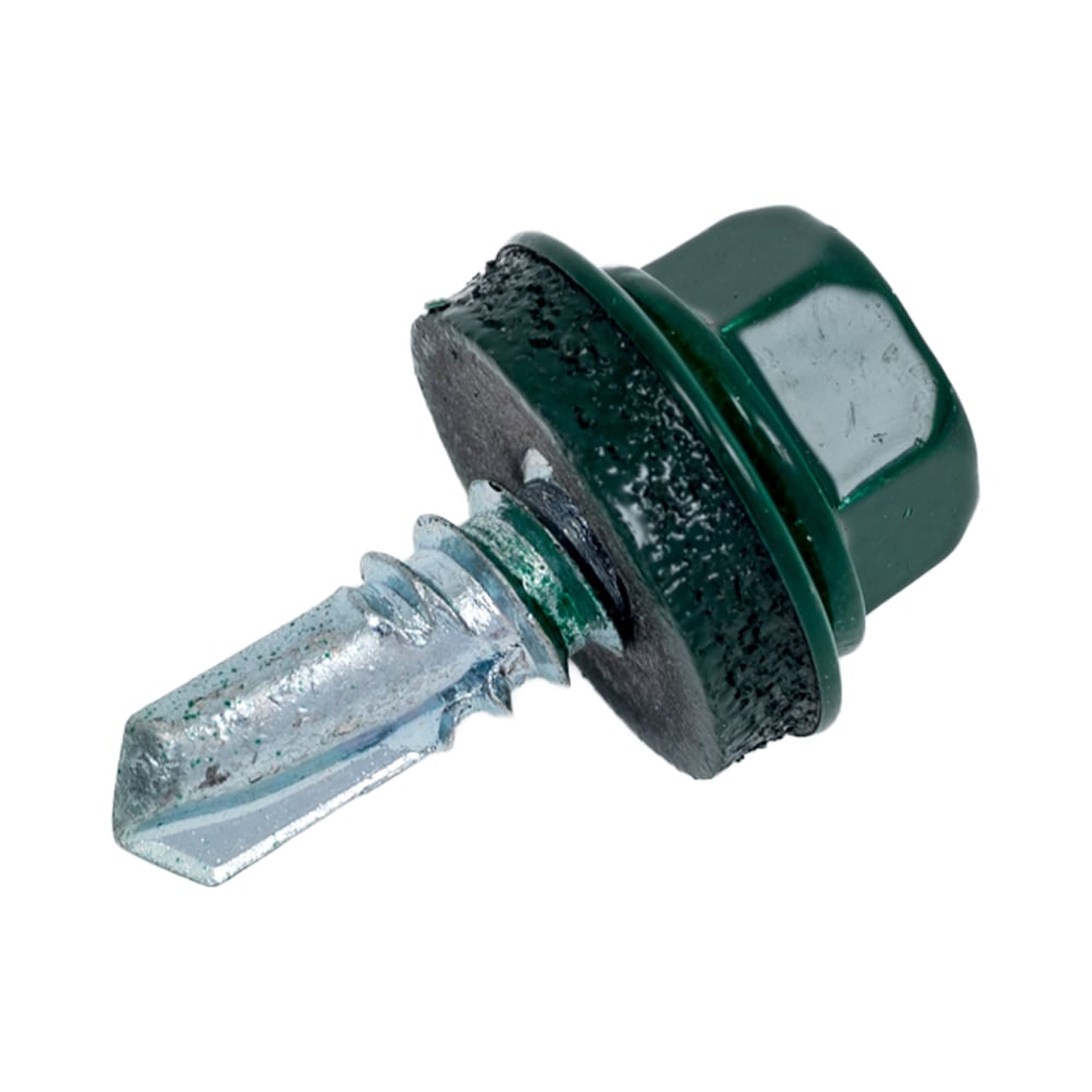 Изображение товара Кровельные саморезы Госкреп КРС RAL6005 6.3х19мм 100шт