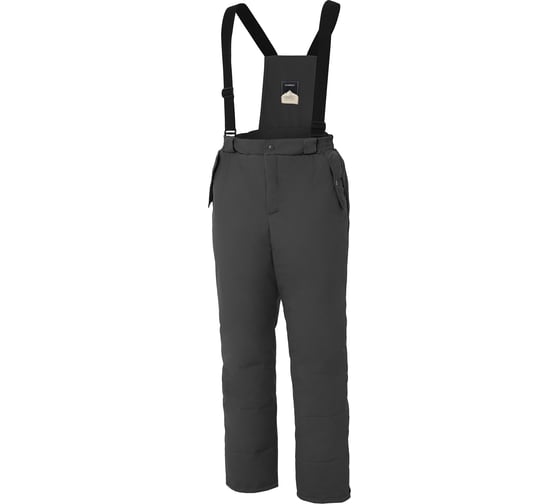 Изображение товара Брюки СОЮЗСПЕЦОДЕЖДА Домбай утепленные графит/черные, тк.Рейнман Хеви, 48-50/182-188 2000000272337