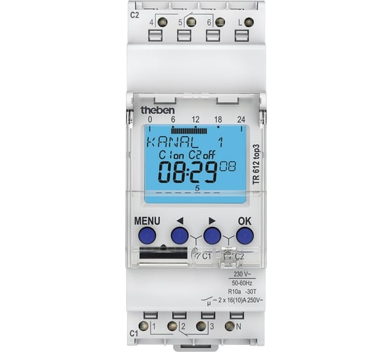 Изображение товара Таймер Theben TR 612 top3 6120130