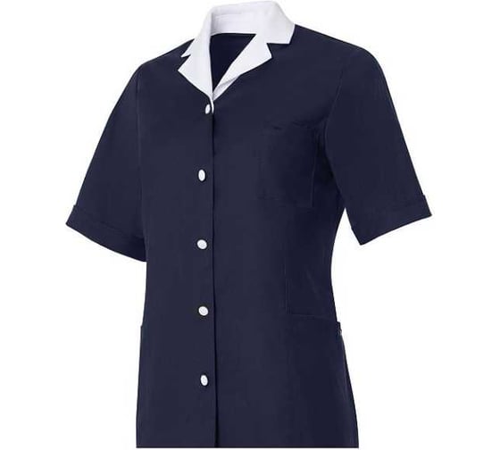 Изображение товара Блуза СОЮЗСПЕЦОДЕЖДА Мелисандра КЛАССИК (Melisandra CLASSIC) со съёмным воротником т.синяя, 44 (S) 2000000254753