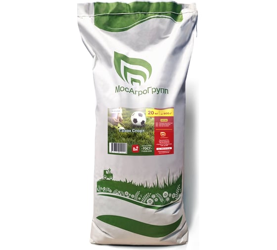 Изображение товара Семена МосАгроГрупп Спорт газон 20 кг ВИ200016