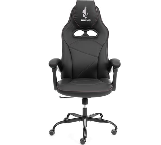 Изображение товара Кресло TetChair Arena metalBL кож/зам, черный/черный карбон, 36-6/карбон черный 25026