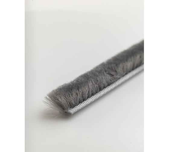 Изображение товара Уплотнитель щёточный KOMFORT москитные системы 7*8мм для универсального профиля 20м УЩУН7300