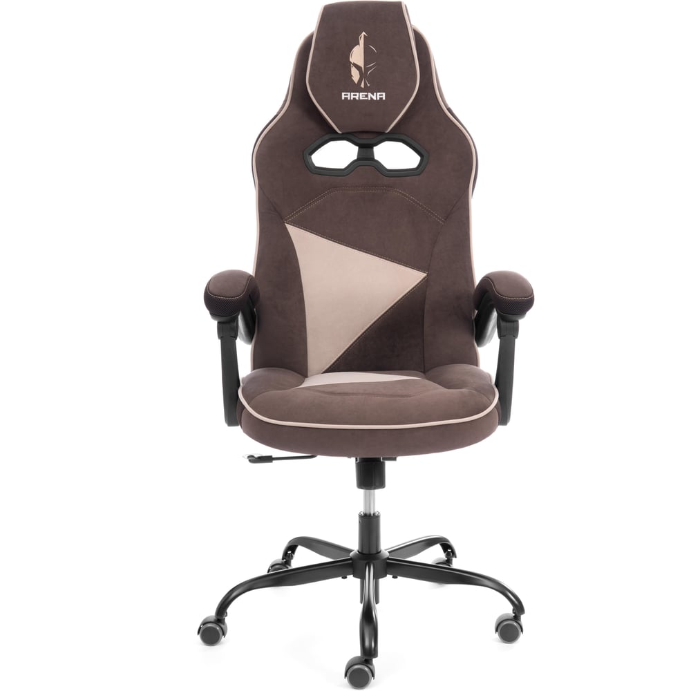 Изображение товара Офисное кресло TetChair Arena metalBL с регулировками и велюровой обивкой