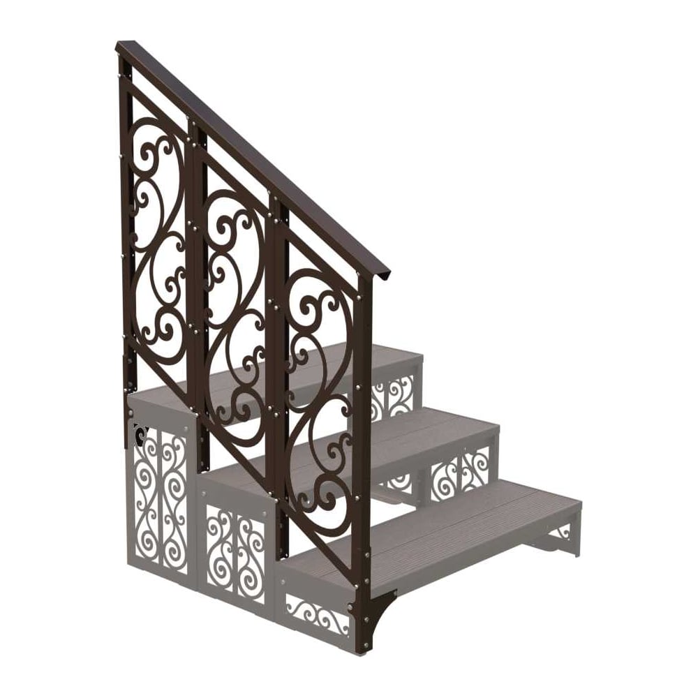 Изображение товара Перила АрсеналЪ модуль 3 ступени Классика ARSENAL AVANT AR18G8338H9-08