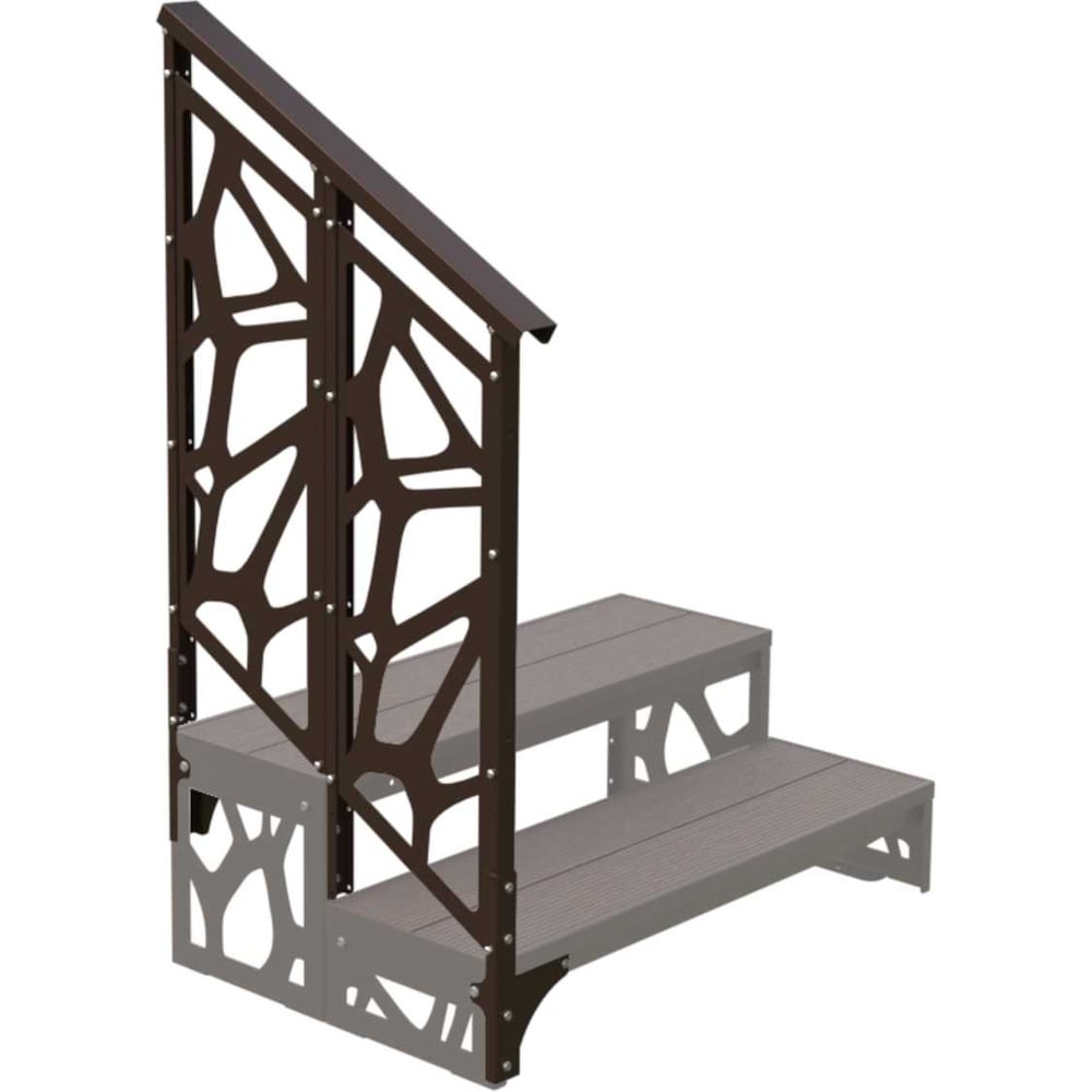 Изображение товара Перила АрсеналЪ модуль 2 ступени Лофт для крыльца модель AR18G8428H9-09