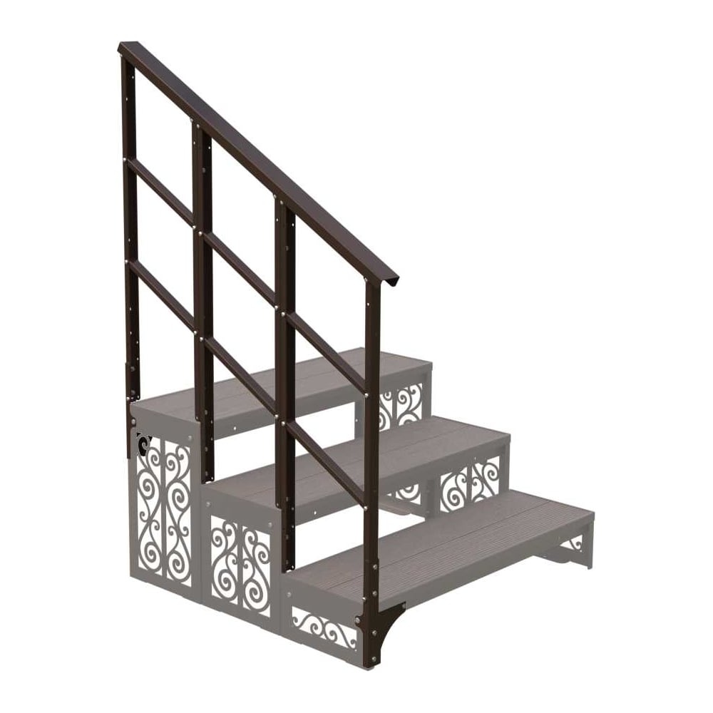 Изображение товара Перила АрсеналЪ модуль 3 ступени с перемычками ARSENAL AVANT AR18G8238H9-07