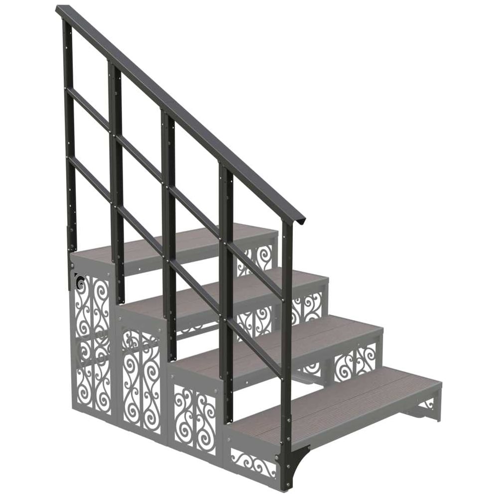 Изображение товара Перила АрсеналЪ модуль 4 ступени с перемычками ARSENAL AVANT AR18G8247O9-07