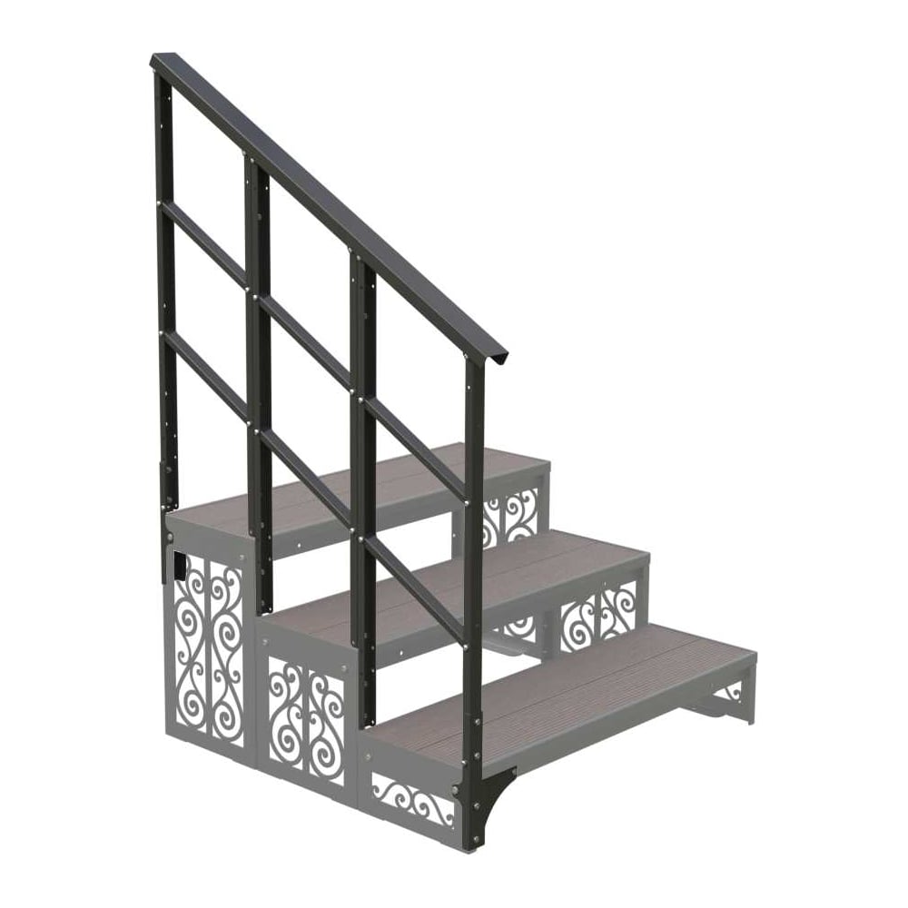 Изображение товара Перила АрсеналЪ модуль 3 ступени с перемычками ARSENAL AVANT AR18G8237O9-07