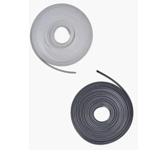 Изображение товара Уплотнитель KOMFORT москитные системы KBE 228 для окон и дверей ПВХ усиленный серый ТЭП 400 м УСС7678