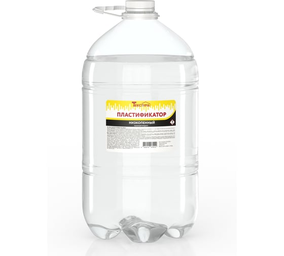 Изображение товара Низкопенный пластификатор Текстура мыльный продукт, ПЭТ 9 л 4620219475510