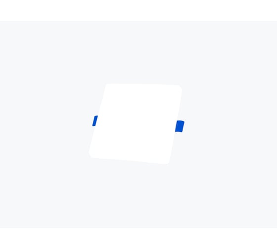 Изображение товара Встраиваемый светильник LEDS POWER 18Вт 4000К квадратный, серия FRAME 00 8677