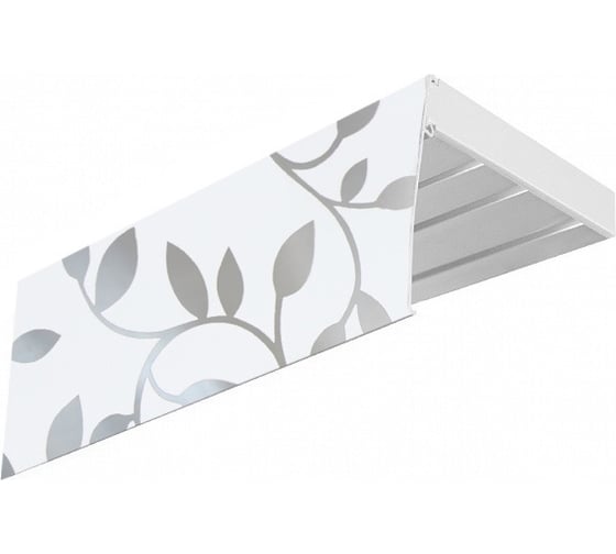 Изображение товара Трехрядный карниз Эскар ЭКОНОМ Весна в сборе, 1.6 м 355430160