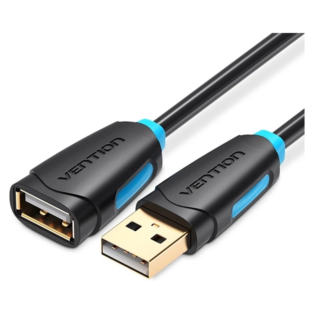 Изображение товара Кабель-удлинитель USB 2.0 AM/AF 1.5м VENTION черный