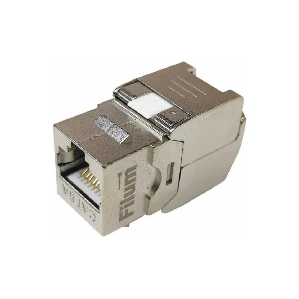 Изображение товара Модуль Keystone Filum RJ45 STP Cat 6A Toolless 180 градусов FL-KJT2-SH6A