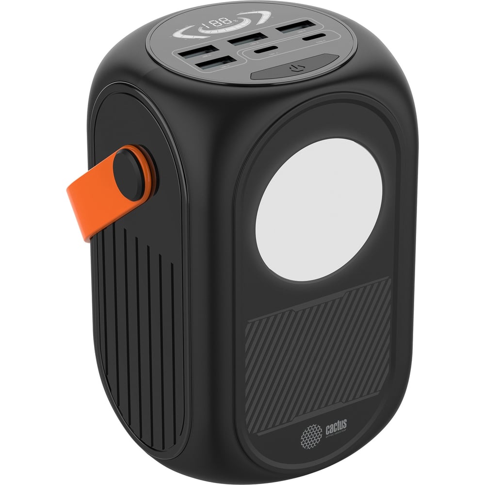 Изображение товара Мобильный аккумулятор CACTUS CS-PBFSUD-60000 60000mAh Type-C Быстрая зарядка