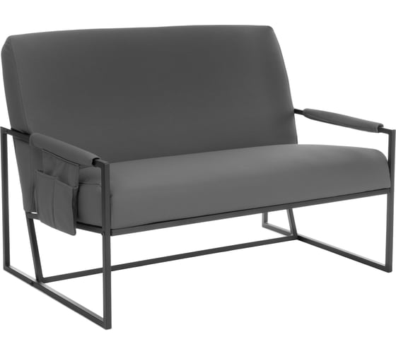 Изображение товара Диван TetChair Charli LUX экокожа, Sharp Графит 25215