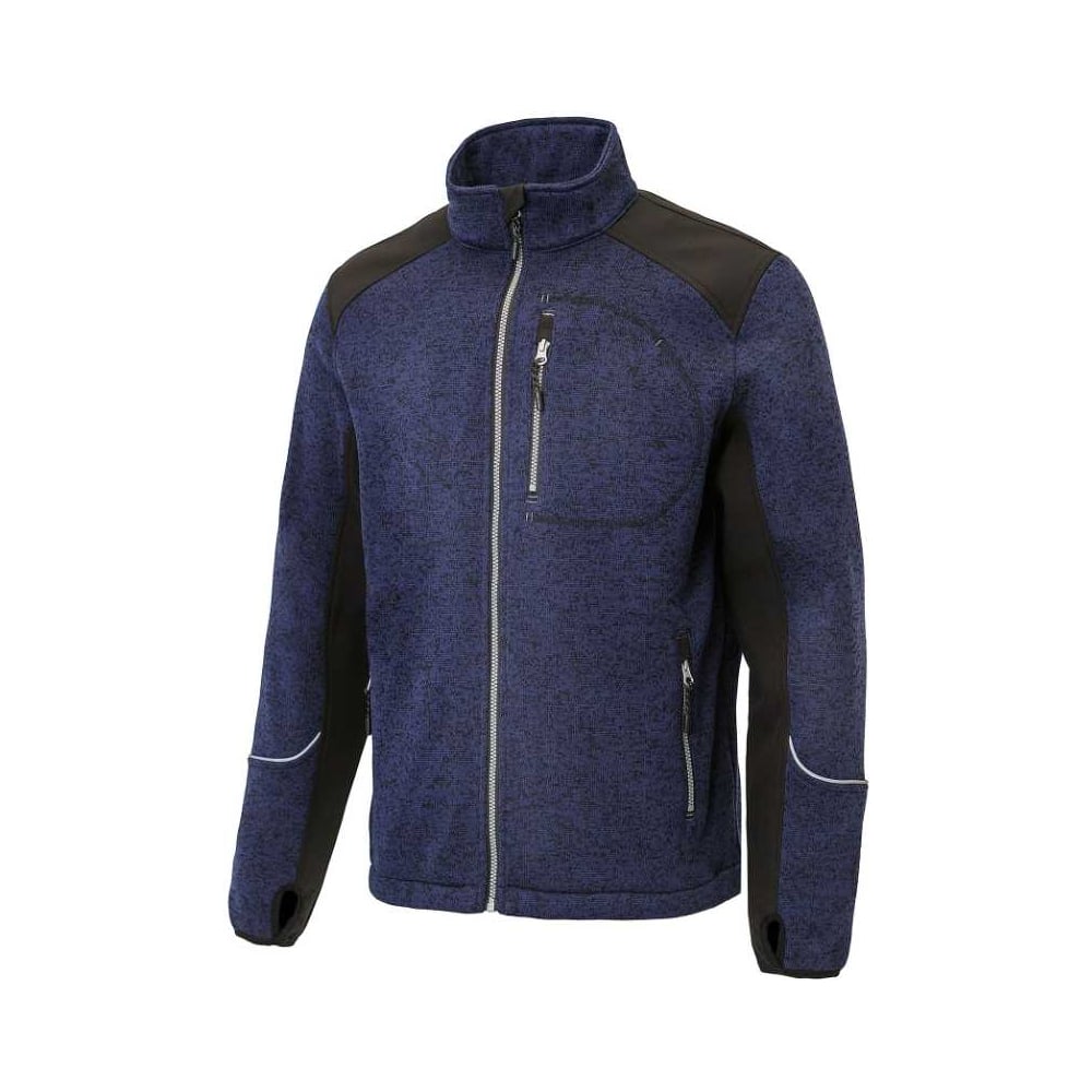 Изображение товара Джемпер UNIONWORKWEAR 0095 мужской трикотажный с карманами и застежкой на молнии