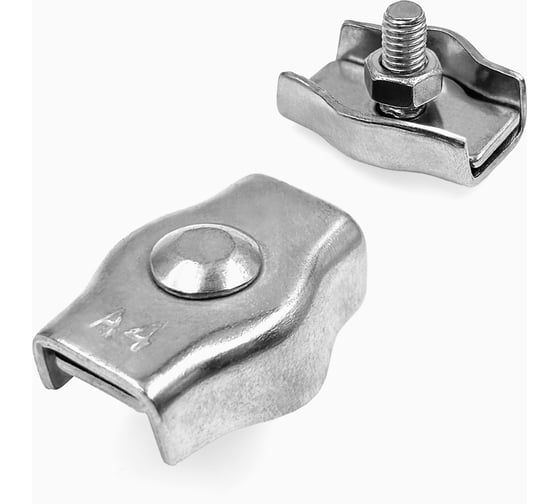 Изображение товара Зажим KREPFIELD нержавеющий 6 мм симплекс ART 8304 А4 1 шт. 8304А4ЗАЖИМ6ММ-1