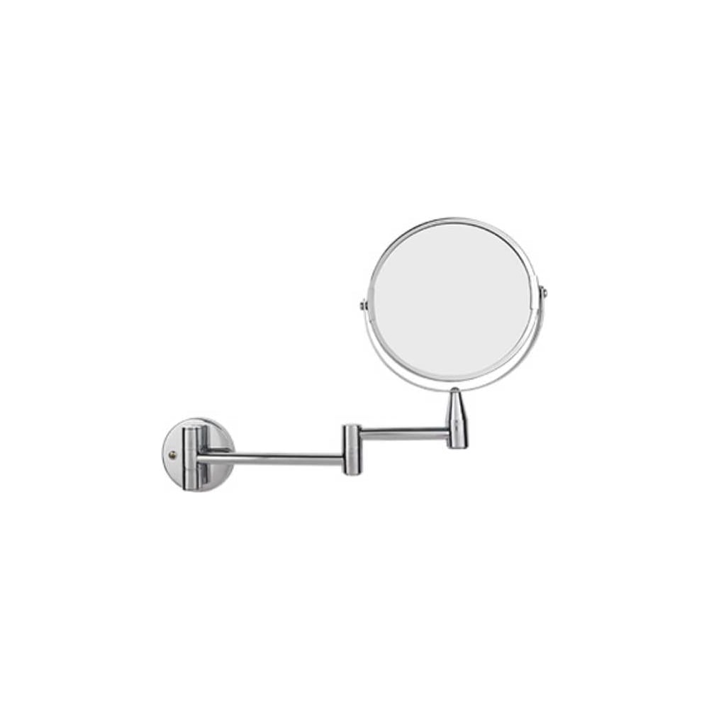 Изображение товара Настенное зеркало Delphinium BIC-0020A круглая форма хром