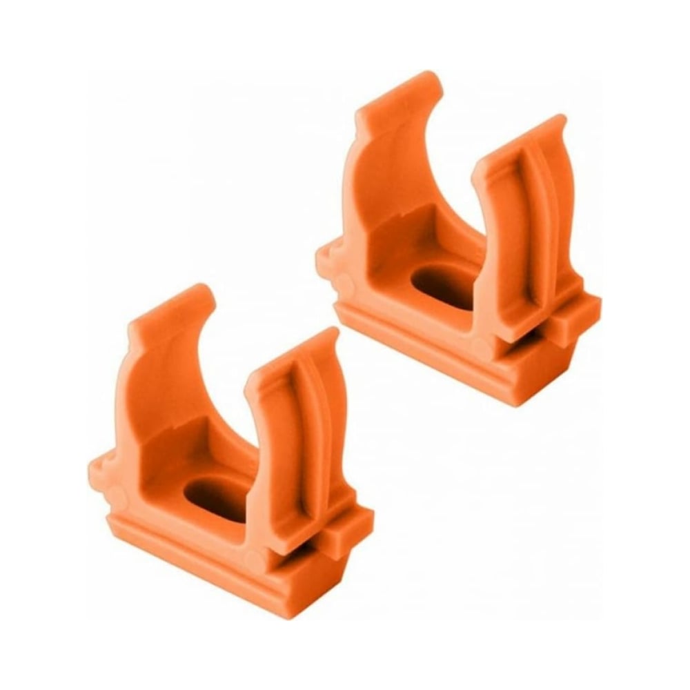 Изображение товара Крепеж-клипса для труб Урал ПАК оранжевая d25 мм 100шт АТ-40125-100