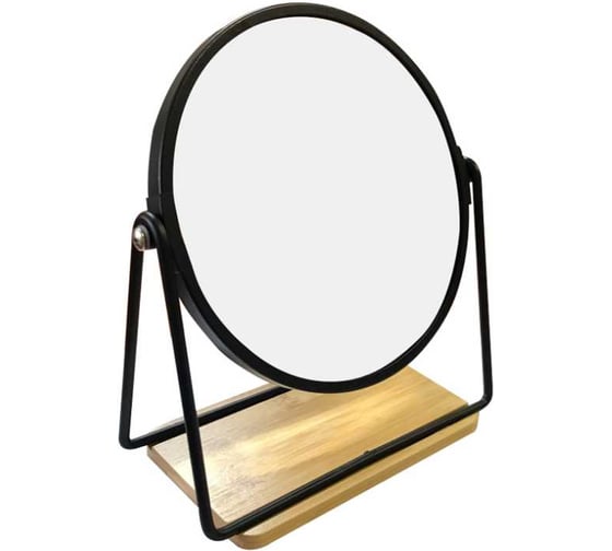 Изображение товара Зеркало настольное Delphinium BIE-0660А, черный 103401