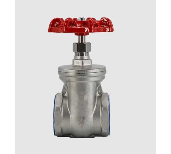 Изображение товара Задвижка клиновая муфтовая нержавеющая NEWKEY AISI304 DN40 (1_1/2), (CF8), PN14 NK-ZKm40/4