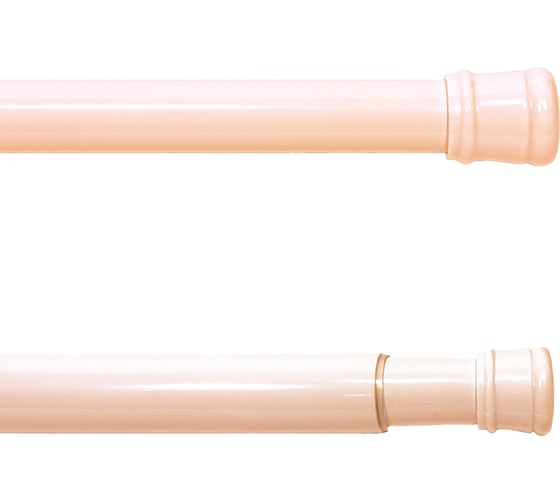 Изображение товара Карниз для ванной Bath Plus 122х218 бежево-розовый KK-001