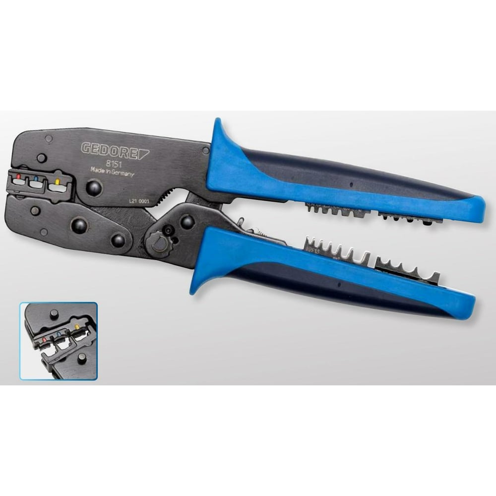 Изображение товара Обжимные клещи GEDORE CRIMPMAX-FLEX PROFESSIONAL 3416445 профессиональный
