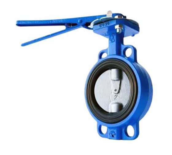 Изображение товара Затвор дисковый межфланцевый чугунный NEWKEY DN 100 (4), PN16 NK-DZi100