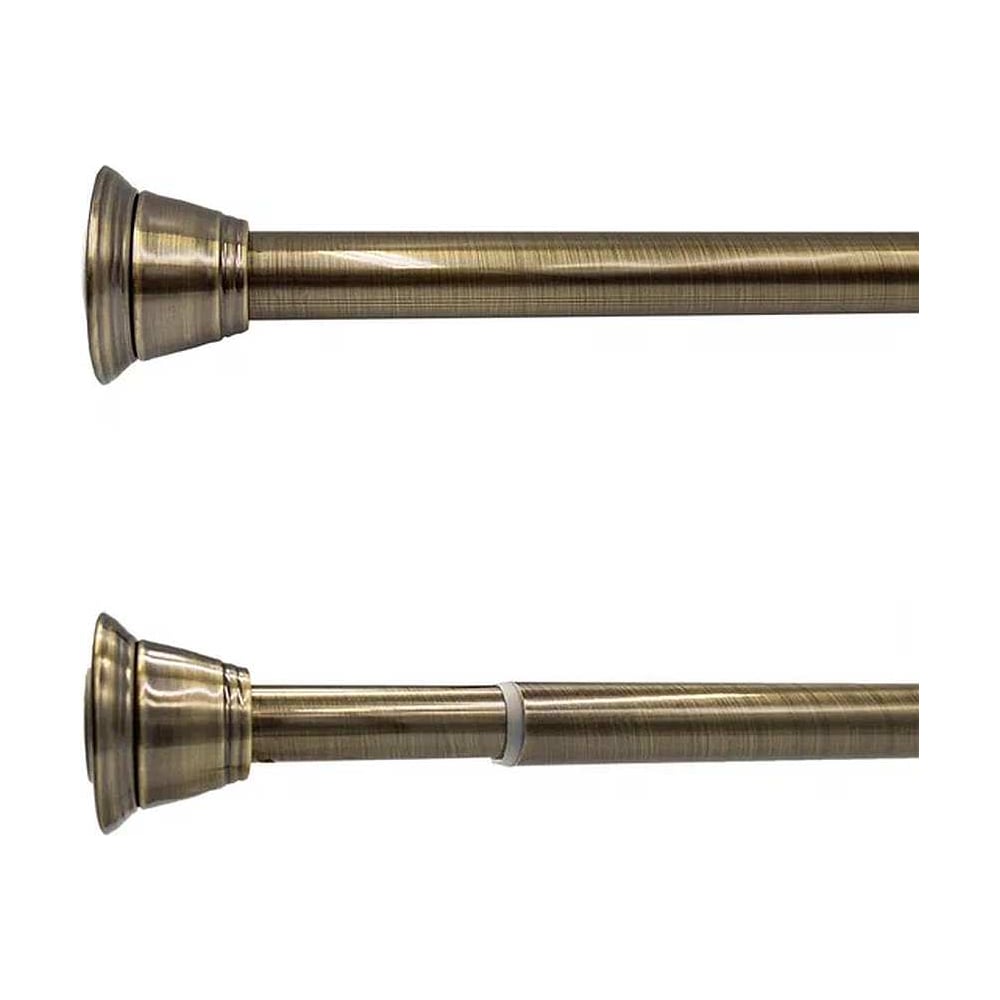 Изображение товара Карниз для ванной Bath Plus 122Х218 DECOR COLLEC античная бронза DC009