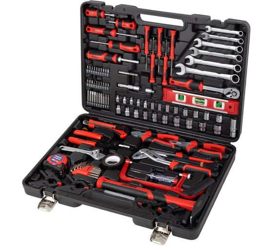 Изображение товара Набор инструментов универсальный RABBITEX 159 предметов, пластиковый кейс, 671340