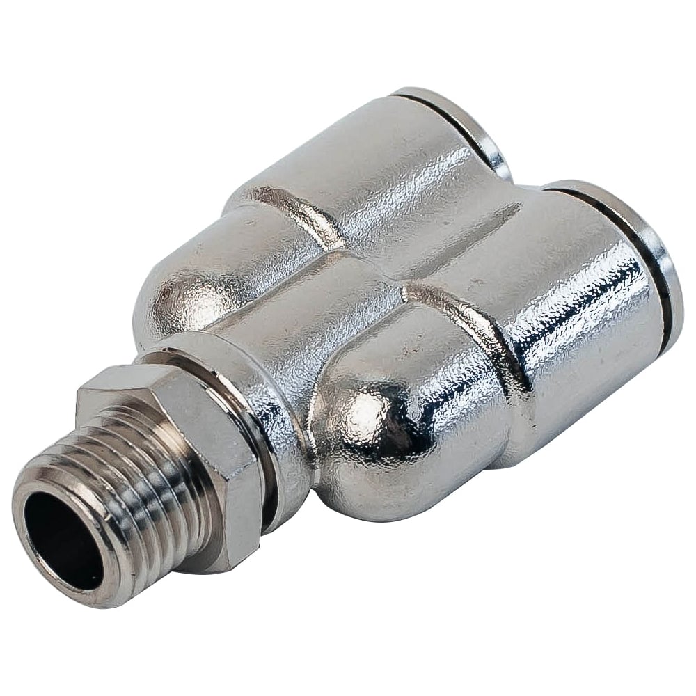 Изображение товара Фитинг латунный NBPT NPWT 12-M16х1.5 Y-образный тройник