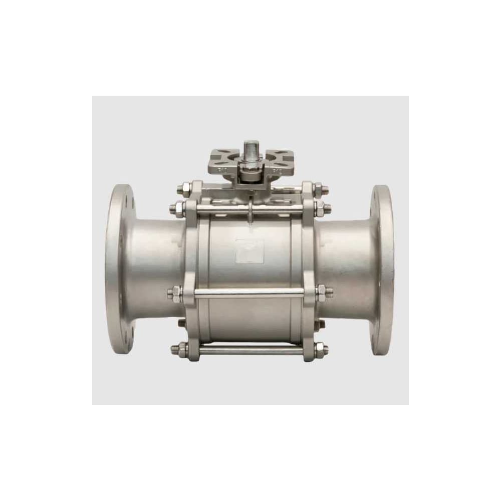 Изображение товара Кран шаровый фланцевый из нержавеющей стали AISI316TI DN 125 PN40