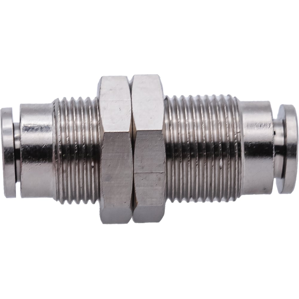 Изображение товара Латунный фитинг NBPT NPMT 10  для труб 10 мм никелированный, 1 шт