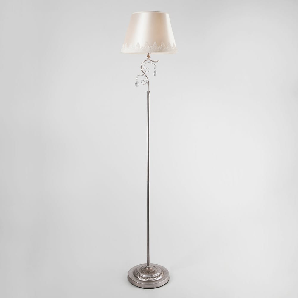Напольный светильник Eurosvet декор металл для творчества замочек классика 3 кольца серебро 1099m016 2 1х1 7 см