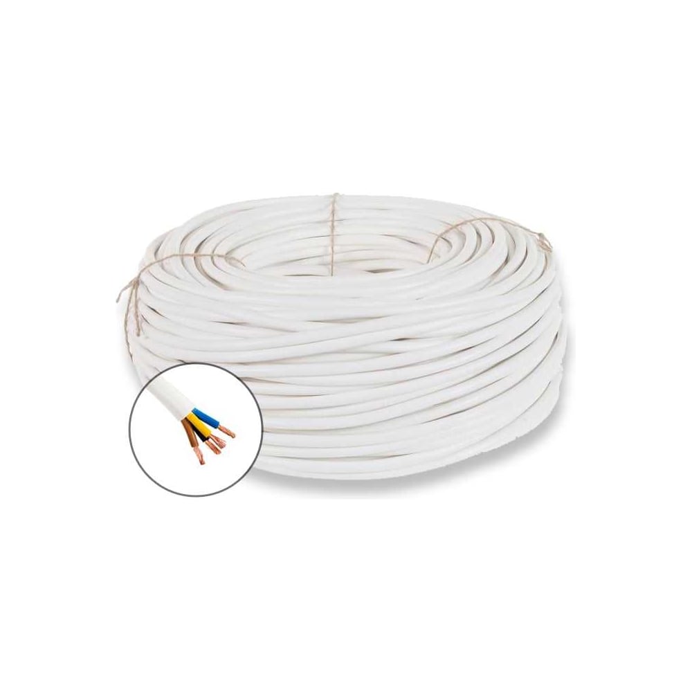 Изображение товара Провод быттовой БУРЕВЕСТНИК пвснг(a)-ls 4x1 мм2, 2м OZ76358L2 BOZ76358L2