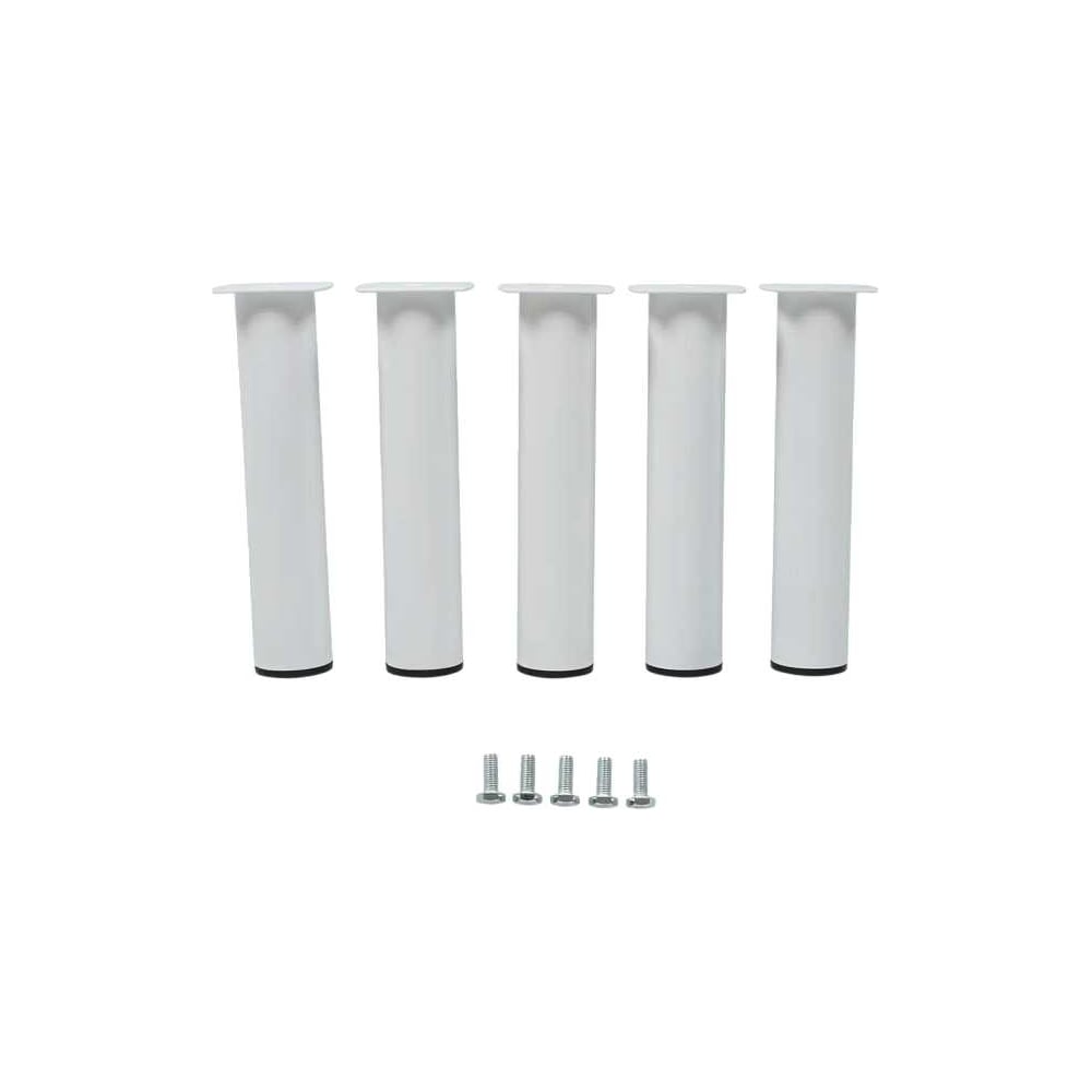 Изображение товара Комплект ножек Larvij 250x50 мм белый 5 шт.