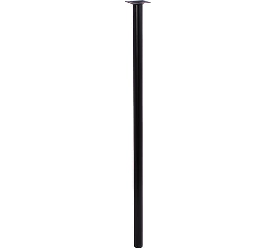 Изображение товара Ножка мебельная 800x30 мм черный Larvij L61R80BL30