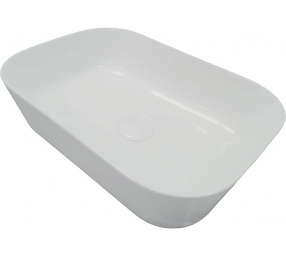 Изображение товара Накладная раковина HATRIA H.HOUR 18.00 S без отверстий для смесителя, 55x38 см, белая Y2A001