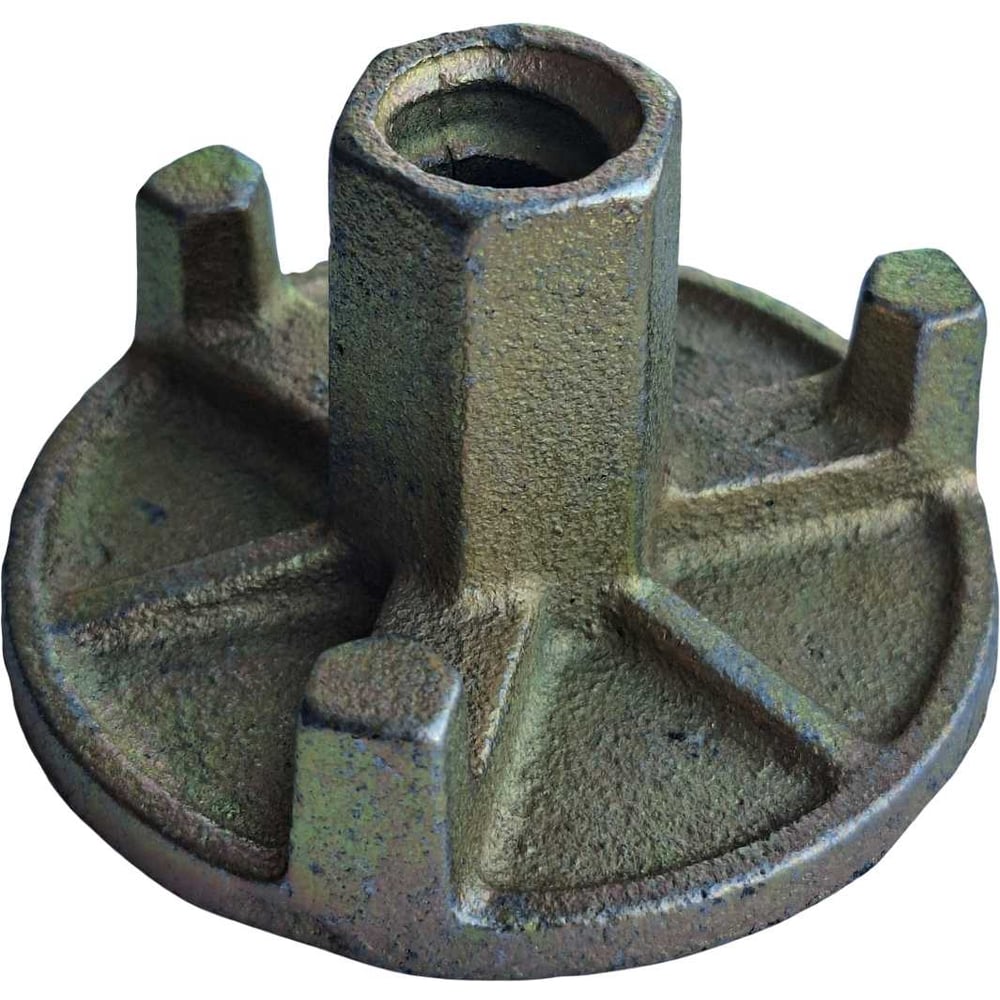 Изображение товара Гайка оцинкованная Monolit 90 мм трехрожковая 50 шт