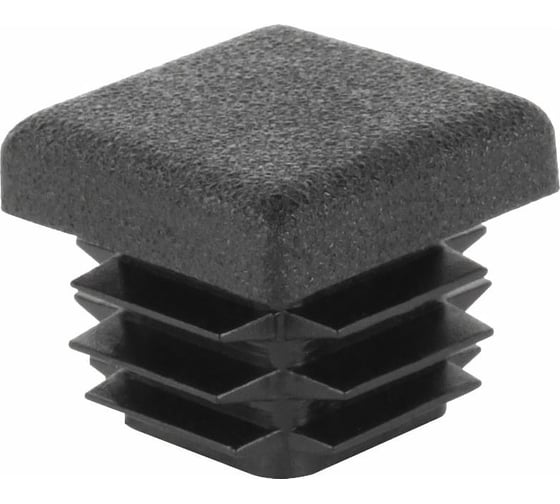 Изображение товара Заглушка для труб квадратная Крепстор 50х50, 100 шт 4665316993901