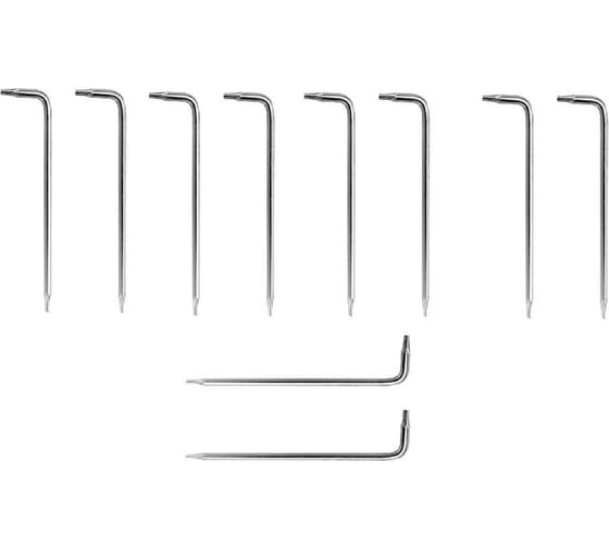 Изображение товара Ключ YATO TORX, длинный T9, 10 штуки YT-05493Y