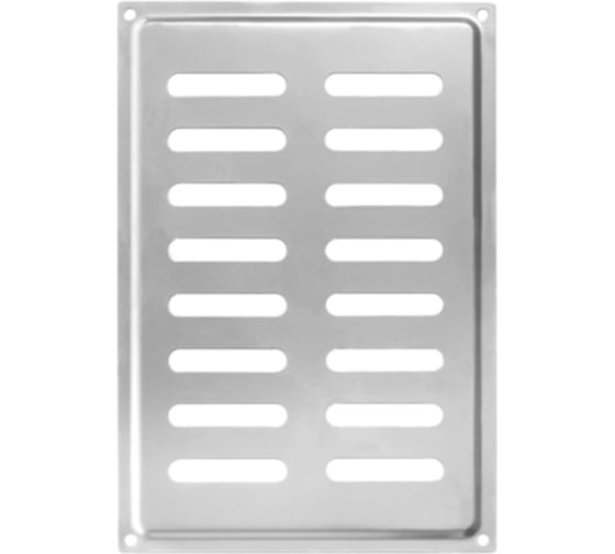 Изображение товара Решетка вентиляционная DOMART 170x240, модель 2, цинк 4660046005207